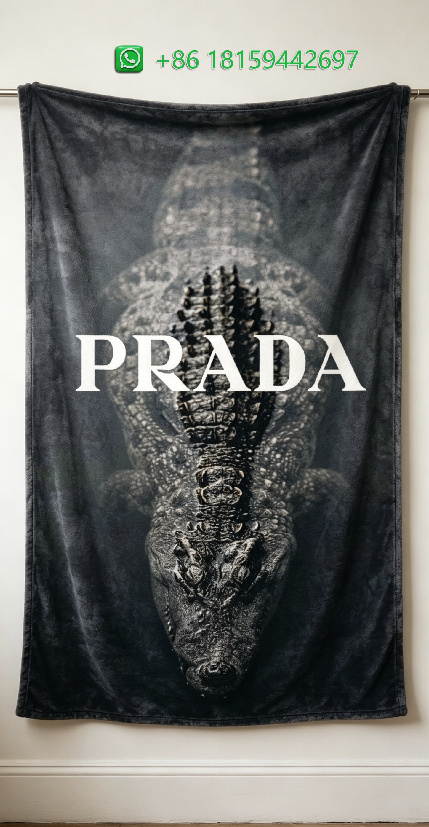 Prada Throw Blankets